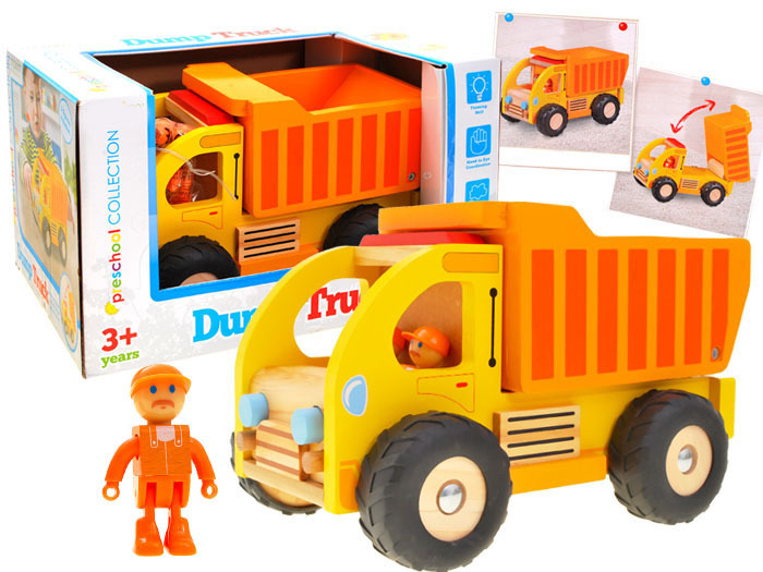 Tankwagen natur 14 cm NEU Holz Lkw Truck Laster Holzauto Holzlkw Holzlaster