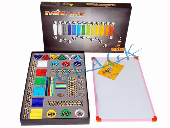Magnetspielzeug Magnet Baukasten NEU Magnetbaukasten XXL 560 tlg Magnetset